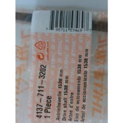 Stihl 41307113202 Original Stihlwelle Antriebswelle, Stihl Art Nr 4130 711 3202