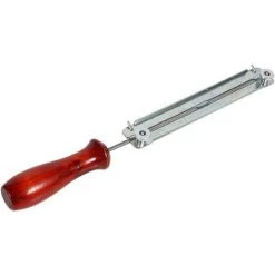 LITZEE Sägekettenfeile Schärfen Kettenfeile Feilenset 4.0mm / 4.8mm / 5.5mm Für Sägeketten Mit Holzgriff(4mm)