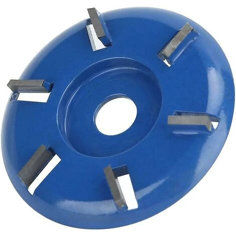 DONTODENT Baumstumpfentferner Winkelschleifer Holzschnitzscheibe 6 Zähne Kettensägenschneider Holzbearbeitungsklingenwerkzeuge (flache Klinge) 1 DONTODENT Baumstumpfentferner Winkelschleifer Holzschnitzscheibe 6 Zähne Kettensägenschneider Holzbearbeitungsklingenwerkzeuge (flache Klinge)