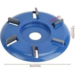 DONTODENT Baumstumpfentferner Winkelschleifer Holzschnitzscheibe 6 Zähne Kettensägenschneider Holzbearbeitungsklingenwerkzeuge (flache Klinge) 8 DONTODENT Baumstumpfentferner Winkelschleifer Holzschnitzscheibe 6 Zähne Kettensägenschneider Holzbearbeitungsklingenwerkzeuge (flache Klinge) -Kettensägen & Zubehör Shop 65388542 4