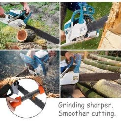 SUPERSELLER Manueller Kettenschärfer Kettenschärferfeile Mini Elektrische Schleifkopffeile Orange 4.0mm -Kettensägen & Zubehör Shop 65492672 4