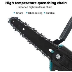 MUSTOOL Kettensäge 6 Zoll 88V Elektro-Kettensäge Tragbare Handgeführte Akku Kettensäge Enthalten 2 Batterie Und Ladegerät Blau -Kettensägen & Zubehör Shop 65645476 4