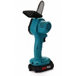 Kueatily Mini-Holzbearbeitungs-Kettensäge Wiederaufladbare Einhand-Elektrosäge (4 Zoll, Ein Akku, Eine Ladung) -Kettensägen & Zubehör Shop 65887480 3