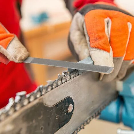 DONTODENT 10 Stück Professioneller Kettensägenschärfer, Kettenschärfset Mit Rundfeile 4,0-4,8 - 5,5 Mm 3 DONTODENT 10 Stück Professioneller Kettensägenschärfer, Kettenschärfset Mit Rundfeile 4,0-4,8 - 5,5 Mm – Bild 3