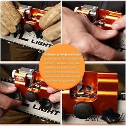 BF Tragbarer Kettensägenschärfer Kettenschärfer Tragbarer Kettensägenschärfer Manueller Kettensägenschärfer (Gold) -Kettensägen & Zubehör Shop 66023290 5