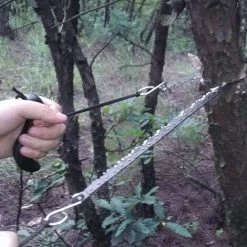 HELLO KITTY BAIN Taschenkettensäge, Überlebenshandsäge, Tragbare Kettensäge Aus Leichtmetall, Notfall-Überlebenszubehör Für Den Außenbereich. -Kettensägen & Zubehör Shop 66370516 3