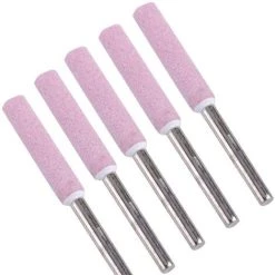 MONLY 10pcs Kettensägenschärfer Schärfsteine ​​Polierschleifwerkzeug Für 4mm Kettensägenschärfer