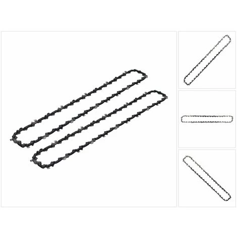 Makita 2x Sägekette Halbmeißel 46 Treibglieder 30 Cm 1,1mm 3/8" ( 196740-7 ) Für DUC 302 4 Makita 2x Sägekette Halbmeißel 46 Treibglieder 30 Cm 1,1mm 3/8" ( 196740-7 ) Für DUC 302 – Bild 4