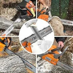 LTS FAFA Kettensägen-Schärfwerkzeug Für Sägeketten, 2-in-1-Einzelfeile-Kettensägenmesser-Kit -Kettensägen & Zubehör Shop 66762529 5