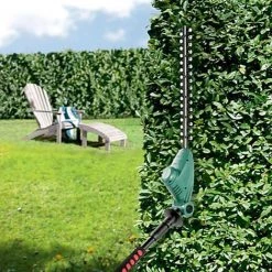 BRAST Teleskop Heckenschere 18V Li-Ion Akku Astsäge Ast-Kettensäge Hochentaster Baumsäge Hecken Trimmer Lion Arbeiten In Bis Zu 4m Höhe -Kettensägen & Zubehör Shop 6697657 3