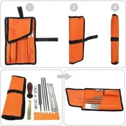 DECKON 10-teiliges Kettens?gen-Sch?rffeilen-Kit, Feilen-Kit Zum Sch?rfen Von S?geketten, Enth?lt Feilen-Sch?rff��hrungen, Tiefenmesser -Kettensägen & Zubehör Shop 66985554 3