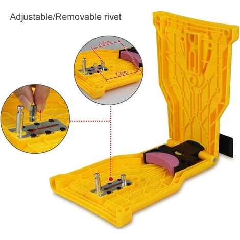 OUSUDELA Kettensägenschärfer, Weeder-Kette, Mit 2 Austauschbaren Schärfsteinen 3 OUSUDELA Kettensägenschärfer, Weeder-Kette, Mit 2 Austauschbaren Schärfsteinen – Bild 3