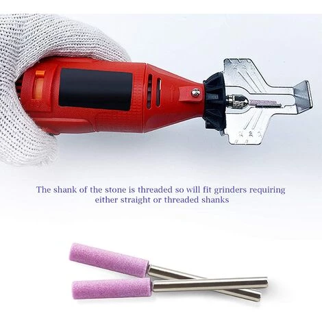 OUSUDELA 10 Stück 3/8 Kettensägenschärfer Zum Polieren Der Maniküre-Kettensägenkette 4 OUSUDELA 10 Stück 3/8 Kettensägenschärfer Zum Polieren Der Maniküre-Kettensägenkette – Bild 4