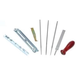 SUPERSELLER 8-teiliges Werkzeug Zum Schärfen Von Kettensägen - Einschließlich 5/32, 3/16 Und 7/32 Zoll Feilen, Tiefenmesser Und Werkzeugtasche -Kettensägen & Zubehör Shop 67664739 3