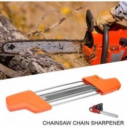 LIFCAUSAL Kettenschärfgerät Für Kettensägen, 2-in-1-Feilenschärfer, Schleifwerkzeuge Für STIHL, Feile Und Tiefenmesserfeile In Einem Ergonomischen Werkzeug (Orange), 4,0 Mm -Kettensägen & Zubehör Shop 68339629 3