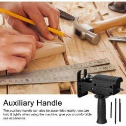 LIFCAUSAL Elektrische Bohrmaschine Modifizierte Werkzeugbefestigung Elektrische Säbelsägen Zubehör Elektrische Säbelsägen Teile Praktisches Modifikationswerkzeug-Set Holzbearbeitungs-Schneidwerkzeug Mit 3 Sägeblättern -Kettensägen & Zubehör Shop 68339711 4