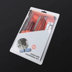 LIFCAUSAL 10 PCS Chainsaw Sharpener File Kit Handwerkzeug Zum Schärfen Von Elektrischen Kettensägen Enthält 5/32 3/16 7/32 Zoll Rundfeile, Flachfeile, Holzgriff, Feilführung, Tiefenmesser, Schnellprüflehre, Stange -Kettensägen & Zubehör Shop 68339786 5