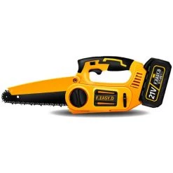 LIFCAUSAL 21 V 20000 U / Min Bürstenlose Astsäge Wiederaufladbare Kleine Holzspaltkettensäge Einhand-Holzbearbeitungswerkzeug Für Garten-Obstgarten-Zweige Schneiden Einer Batterie Und Einer Ladung