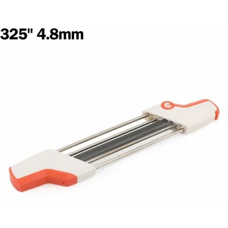 LIFCAUSAL Kettenschärfgerät Für Kettensägen, 2-in-1-Schneidwerkzeug Für Einfache Feilenschärfung Für STIHL, Feile Und Tiefenmesserfeile In Einem Ergonomischen Werkzeug (weiß Und Orange), 4,8 Mm 5 LIFCAUSAL Kettenschärfgerät Für Kettensägen, 2-in-1-Schneidwerkzeug Für Einfache Feilenschärfung Für STIHL, Feile Und Tiefenmesserfeile In Einem Ergonomischen Werkzeug (weiß Und Orange), 4,8 Mm – Bild 5
