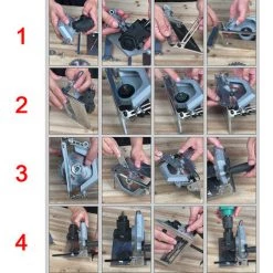 LIFCAUSAL Elektrische Bohrmaschine Modifizierte Werkzeugbefestigung Elektrische Bohrmaschine Zu Elektrischen Kreissägen Winkelschleifer 2 In 1 Modifiziertes Zubehör-Set Heimwerker-Umwandlungsbefestigung -Kettensägen & Zubehör Shop 68340044 4