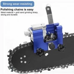 MONLY Kettenschärfvorrichtung Für Kettensägen, Tragbares Kettenschärfgerät Für Kettensägen Mit Handkurbel, Sägekettenschärfgerät Für Alle Arten Von Elektrischen Kettensägen -Kettensägen & Zubehör Shop 68760795 3