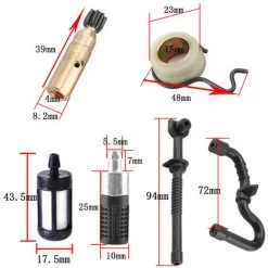 JOORRT Ölpumpen-Schneckenradfilter Für Stihl MS180 MS170 018 017 Kettensäge Ersatzteile -Kettensägen & Zubehör Shop 69448386 5
