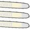 DeWALT Sägekette Für Akku-Kettensäge FlexVolt DT2066_ DT20663-QZ, DT20664-QZ - Verschiedene Längen - VPE 3 Stück - Größe:46 Cm
